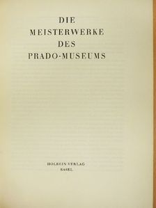 F. A. de Sotomayor - Die Meisterwerke des Prado-Museums [antikvár]