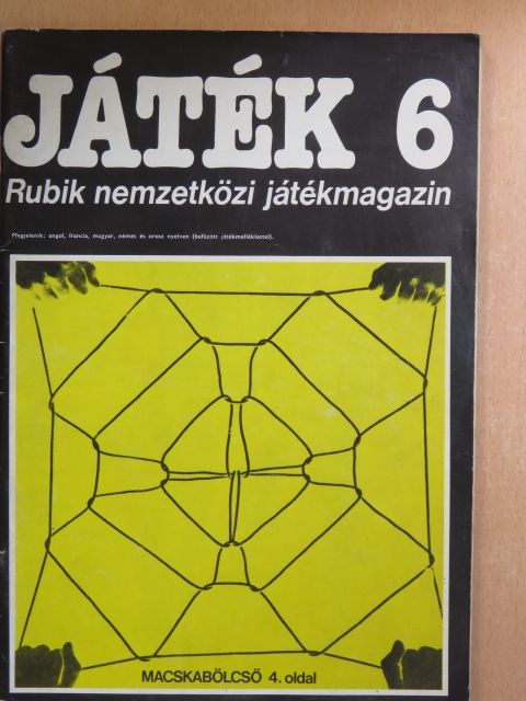 Bojár Iván - Játék 6 [antikvár]