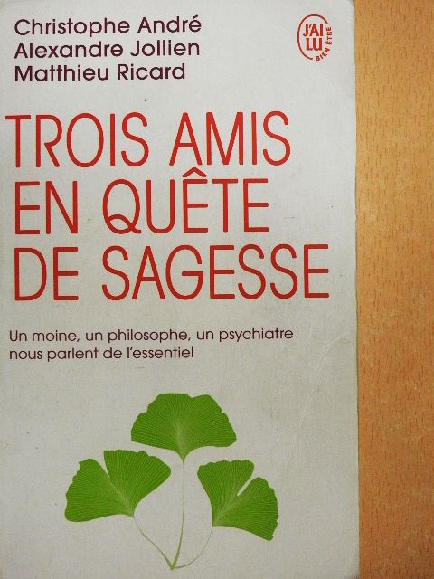Alexandre Jollien - Trois amis en quete de sagesse [antikvár]