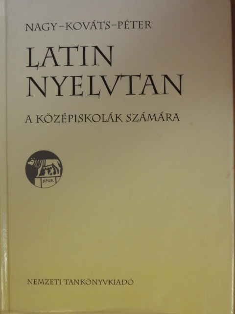 Kováts Gyula - Latin nyelvtan [antikvár]