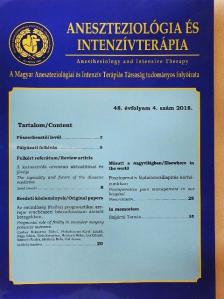 Nagy Ádám - Aneszteziológia és intenzív terápia 2018/4. [antikvár]