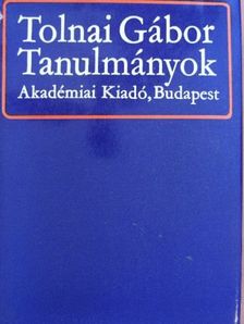 Tolnai Gábor - Tanulmányok [antikvár]