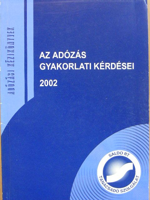 Nagy Emil - Az adózás gyakorlati kérdései [antikvár]