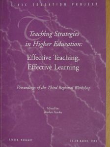 David Jaques - Teaching Strategies in Higher Education: Effective Teaching, Effective Learning [antikvár]