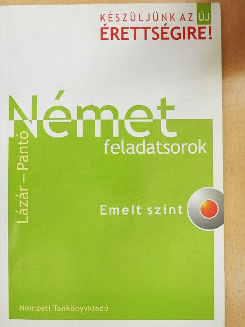 Lázár Györgyné - Német feladatsorok - CD-vel [antikvár]