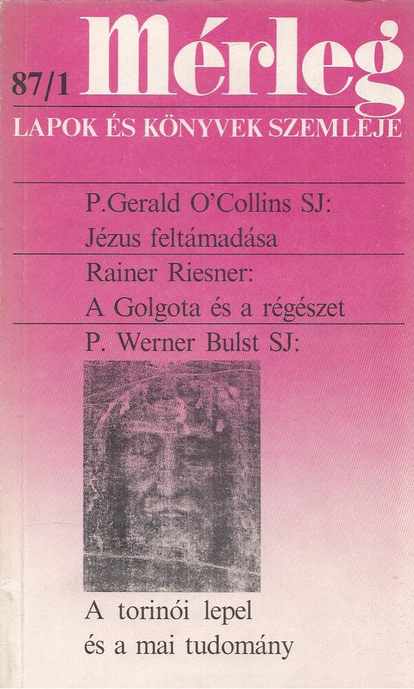 Boór János (főszerk.) - Mérleg 1987/1. [antikvár]