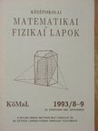 Fried Ervin - Középiskolai matematikai és fizikai lapok 1993. november [antikvár]