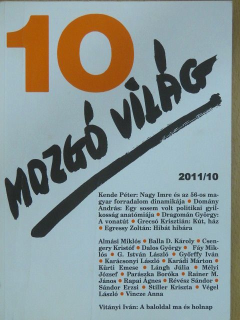 Almási Miklós - Mozgó Világ 2011. október [antikvár]
