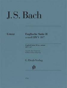 BACH, J. S. - ENGLISCHE SUITE II a-MOLL BWV 807