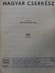 Béldy Dénes - Magyar Cserkész 1935. szeptember-1936. június [antikvár]