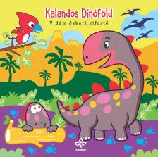 Kalandos Dínóföld - Vidám őskori kifestő