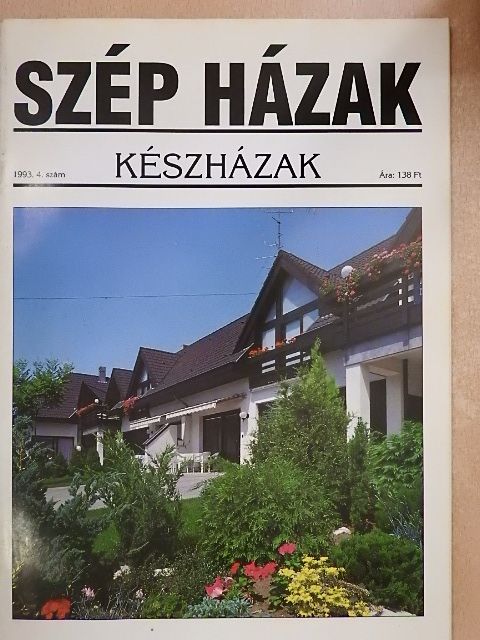 Bognár Emőke - Szép Házak 1993/4. [antikvár]