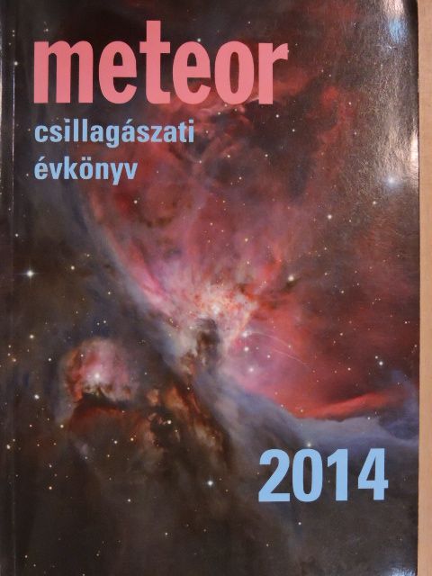 Ábrahám Péter - Meteor csillagászati évkönyv 2014 [antikvár]