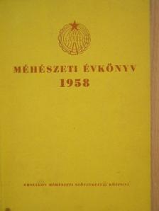 Bakk Ferenc - Méhészeti évkönyv 1958 [antikvár]