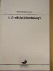 Erdei-Szabó István - A távolság leltárhiánya [antikvár]