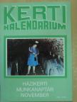 Biza Klára - Kerti Kalendárium 1989. november [antikvár]