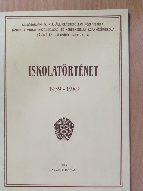 Laczkó István - Iskolatörténet [antikvár]
