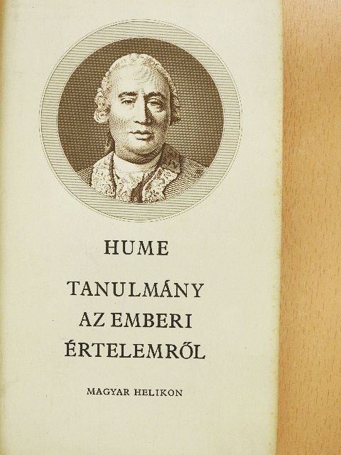 David Hume - Tanulmány az emberi értelemről [antikvár]