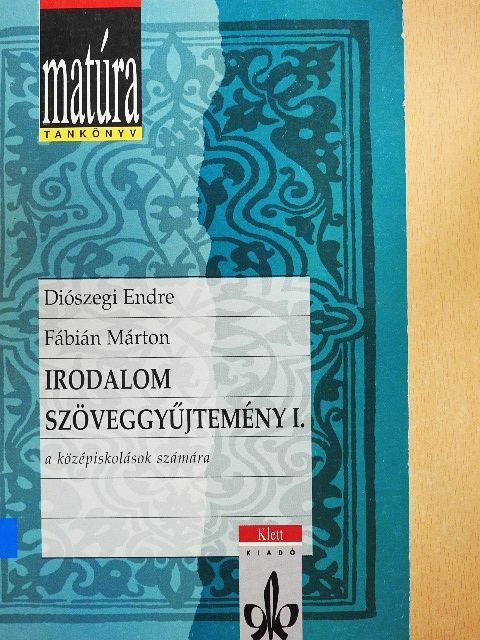 Aiszóposz - Irodalom szöveggyűjtemény I. [antikvár]