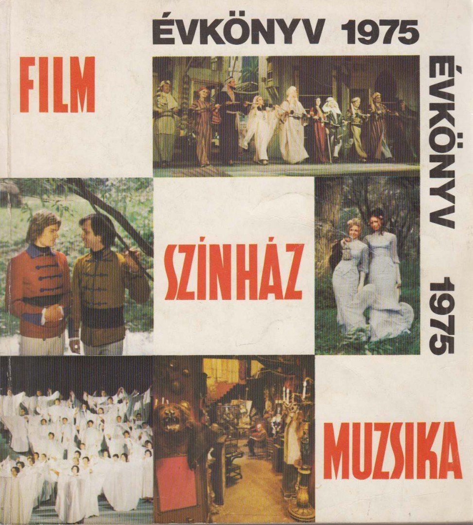 DEMETER IMRE - Film-Színház-Muzsika Évkönyv, 1975. [antikvár]