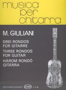 GIULIANI - HÁROM RONDÓ GITÁRRA (BENKŐ DÁNIEL)