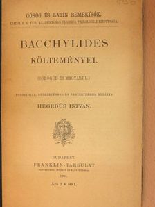 Bacchylides - Bacchylides költeményei [antikvár]