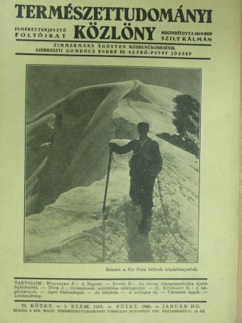 Dr. Bugyi Balázs - Természettudományi Közlöny 1940. január [antikvár]