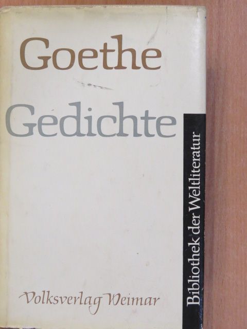 Goethe - Gedichte [antikvár]