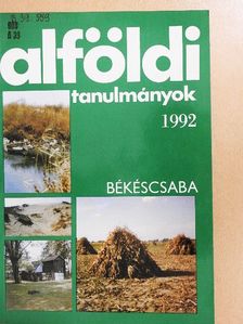 Csorba Péter - Alföldi tanulmányok 1992 [antikvár]