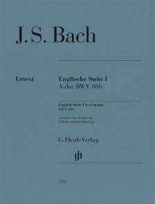 BACH, J. S. - ENGLISCHE SUITE I A-DUR BWV 806