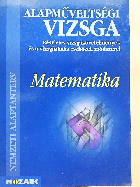 Gábri Katalin - Alapműveltségi vizsga - Matematika [antikvár]
