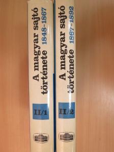 Fenyő István - A magyar sajtó története II/1-2. [antikvár]