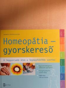Markus Wiesenauer - Homeopátia - gyorskereső [antikvár]