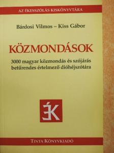Bárdosi Vilmos - Közmondások [antikvár]