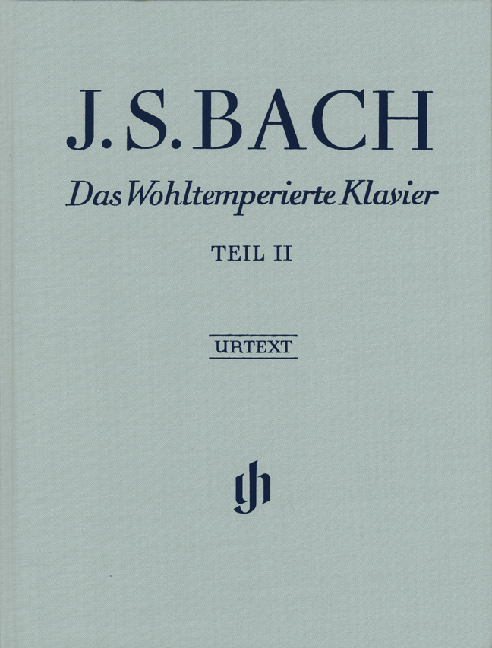 J. S. Bach - DAS WOHLTEMPERIERTE KLAVIER TEIL II (TOMITA/SCHIFF ANDRÁS) LEINEN