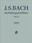 J. S. Bach - DAS WOHLTEMPERIERTE KLAVIER TEIL II (TOMITA/SCHIFF ANDRÁS) LEINEN