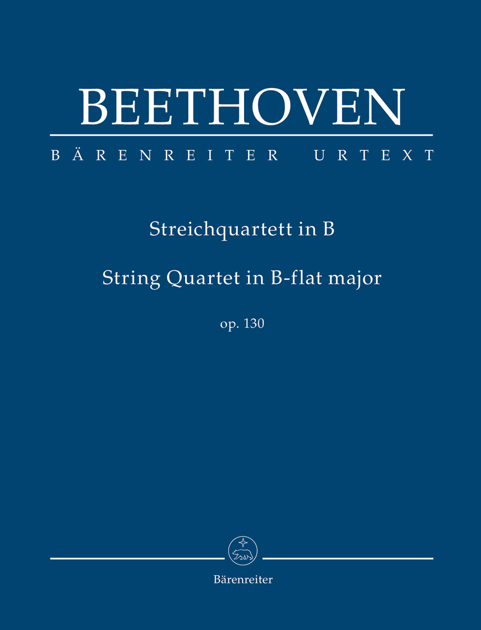 BEETHOVEN - STREICHQUARTETT IN B OP.130, STUDIENPARTITUR
