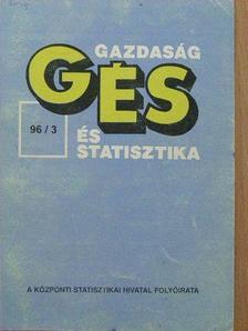 Dr. Takács József - Gazdaság és statisztika (GÉS) 1996. június [antikvár]
