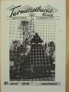 Természetbarát Híradó 1996. november [antikvár]