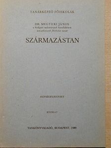 Dr. Megyeri János - Származástan [antikvár]