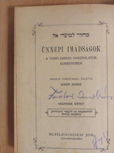 Ünnepi imádságok IV. [antikvár]
