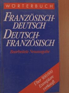 Französisch-Deutsch/Deutsch-Französisch Wörterbuch [antikvár]