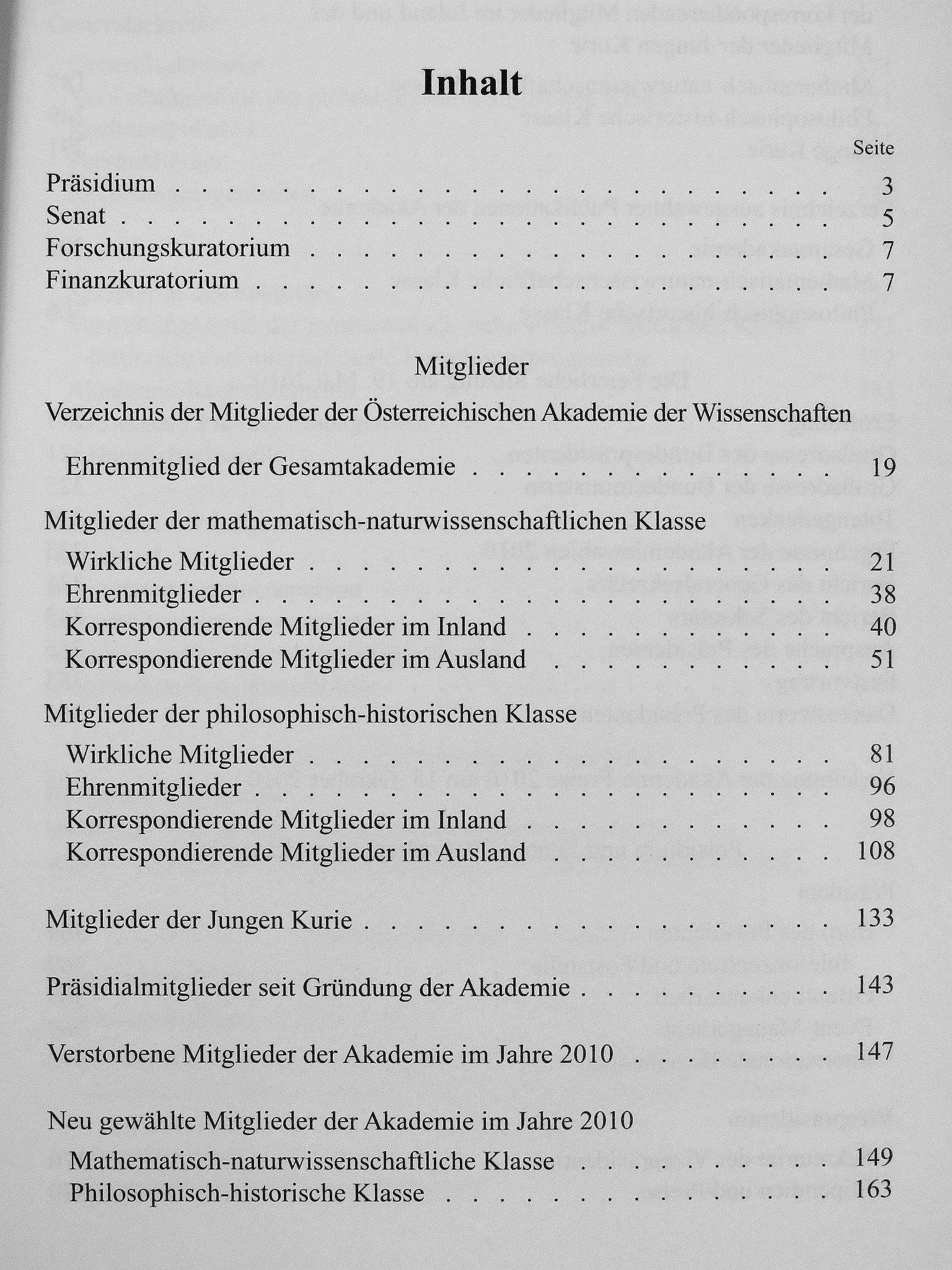 Österreichische Akademie der Wissenschaften Almanach 2010 - CD-vel [antikvár]