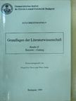 Jurij M. Lotman - Grundlagen der Literaturwissenschaft [antikvár]