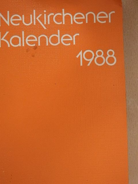 Heinz-Walter Siering - Neukirchener Kalender 1988 [antikvár]