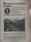 Dr. Gáyer Gyula - Természettudományi Közlöny 1930. januárius 1. [antikvár]