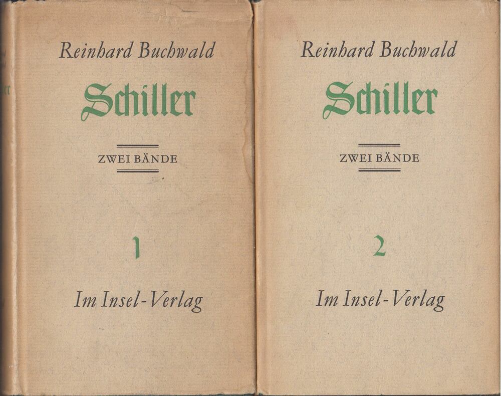 Reinhard Buchwald - Schiller 1-2 [antikvár]