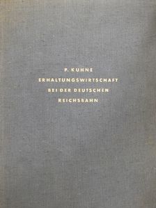 Dr. Fr. Busch - Erhaltungswirtschaft [antikvár]