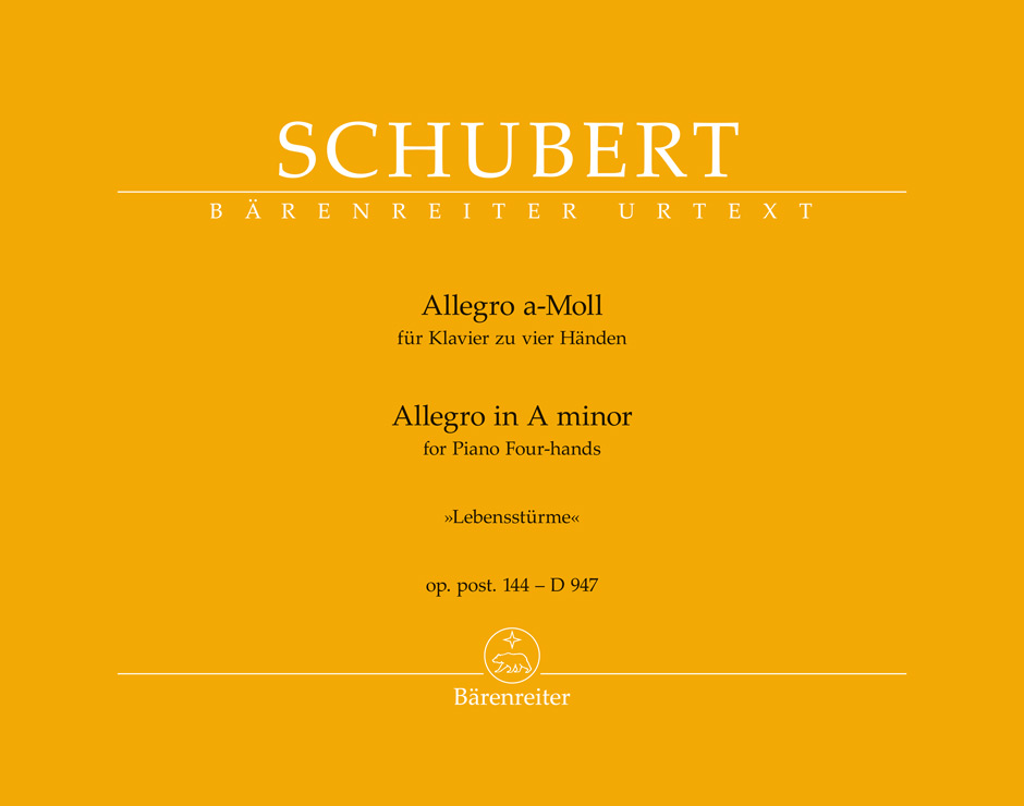 Franz Schubert - ALLEGRO A-MOLL FÜR KLAVIER ZU VIER HÄNDEN
