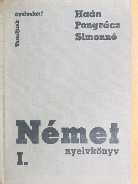 Dr. Haán György - Német nyelvkönyv I. [antikvár]